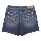 7 FOR ALL MANKIND Womens Denim Blue Shorts S W28 Casual Cotton Summer