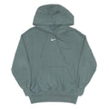 NIKE Mens Green Pullover Hoodie XS Cotton Blend Casual Sweatshirt