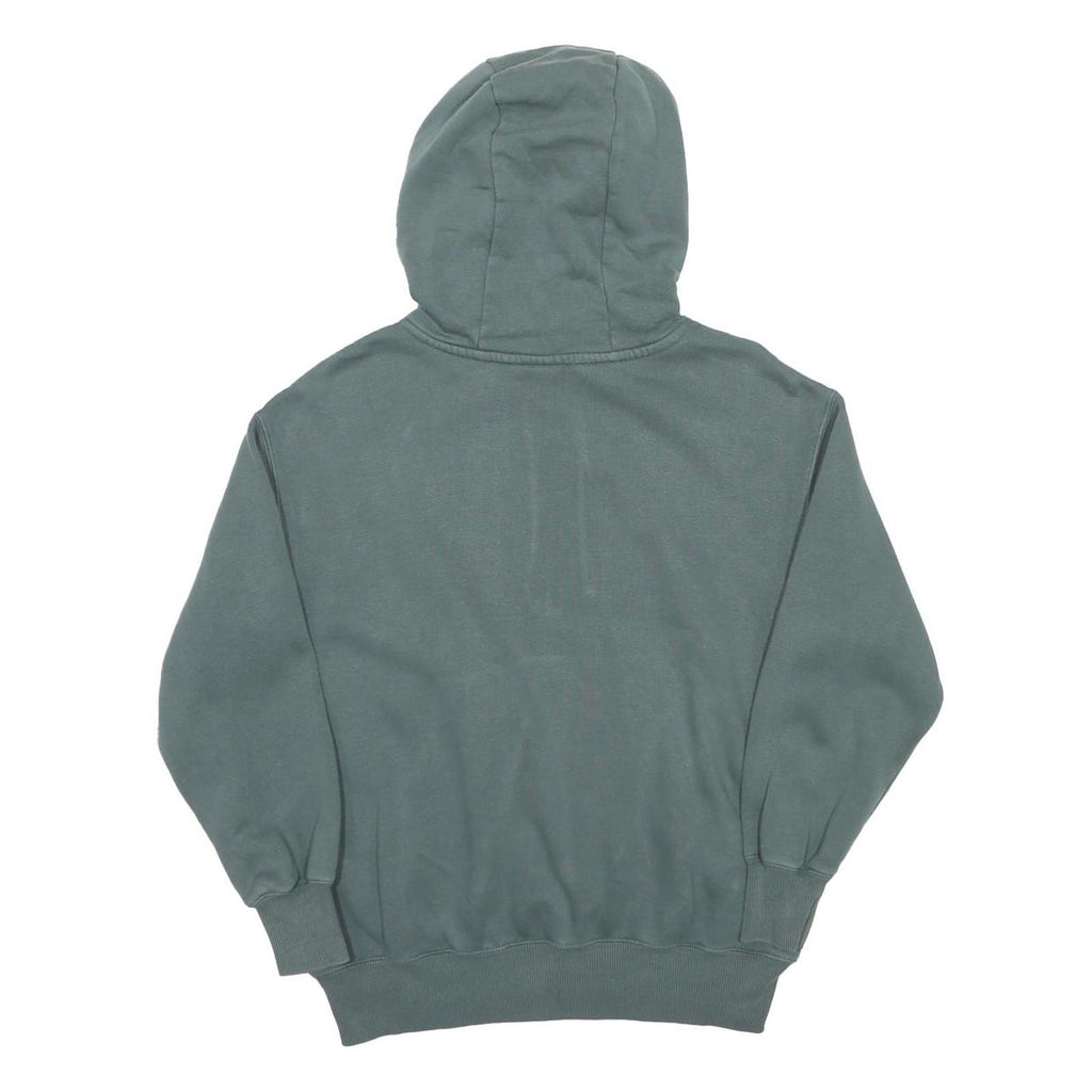 NIKE Mens Green Pullover Hoodie XS Cotton Blend Casual Sweatshirt
