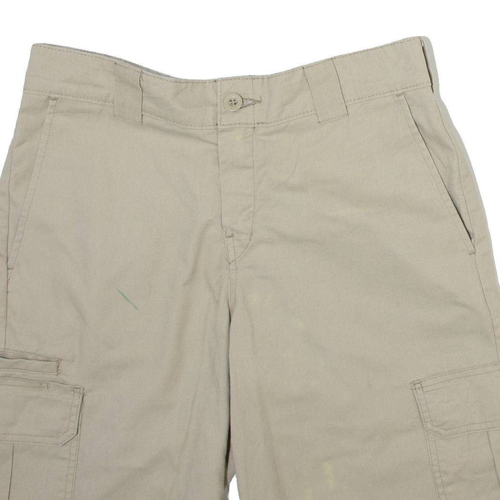 DICKIES Mens Cargo Shorts Beige Relaxed M W31
