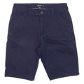 KANGOL Mens Chino Shorts Blue XS W29