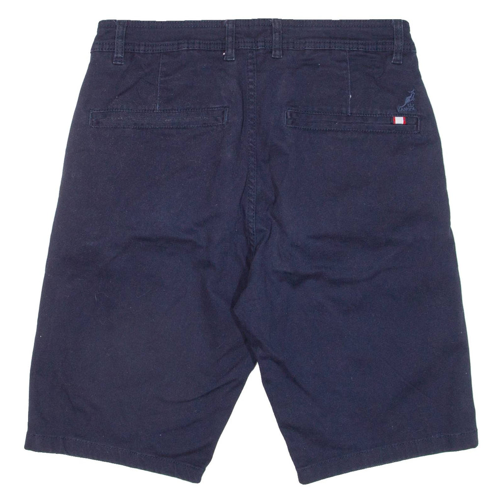 KANGOL Mens Chino Shorts Blue XS W29