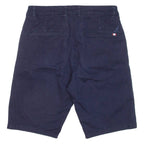 KANGOL Mens Chino Shorts Blue XS W29