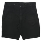 DICKIES Mens Black Casual Cotton Blend Shorts XL W40 Workwear Durable