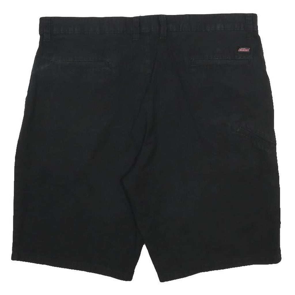 DICKIES Mens Black Casual Cotton Blend Shorts XL W40 Workwear Durable