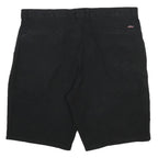 DICKIES Mens Black Casual Cotton Blend Shorts XL W40 Workwear Durable