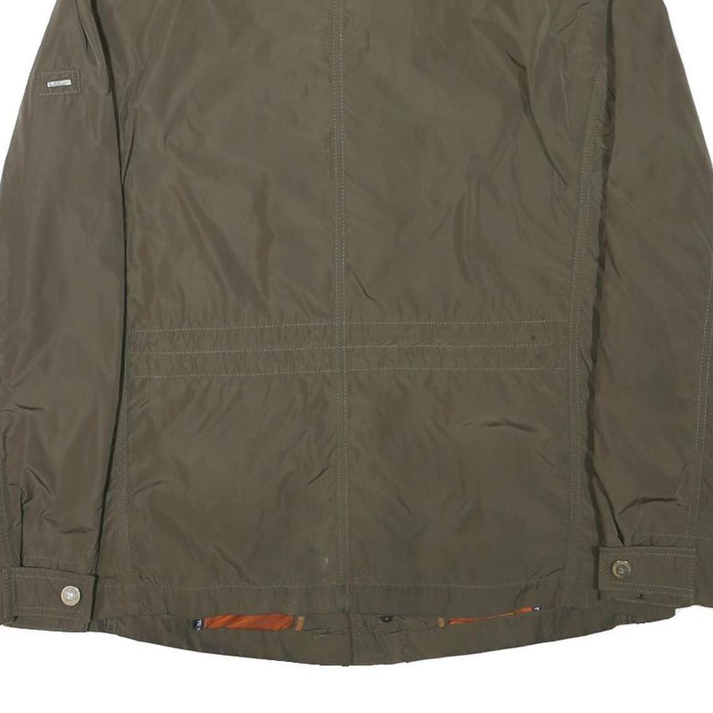 PIERRE CARDIN Mens Green Zip Jacket M Polyester Blend Casual Outerwear