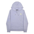 CARHARTT Womens Lilac Hoodie XS Printed Logo Sleeve Casual Pullover Sweatshirt