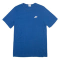 NIKE Mens T-Shirt Blue S