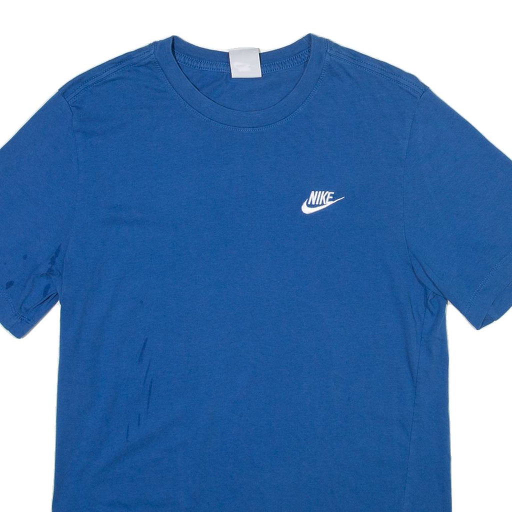 NIKE Mens T-Shirt Blue S