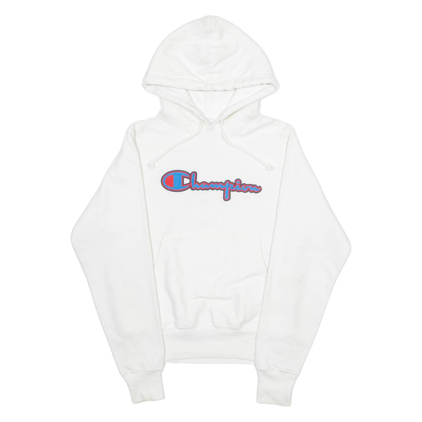CHAMPION REVERSE WEAVE Mens White Hoodie XS
