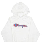 CHAMPION REVERSE WEAVE Mens White Hoodie XS