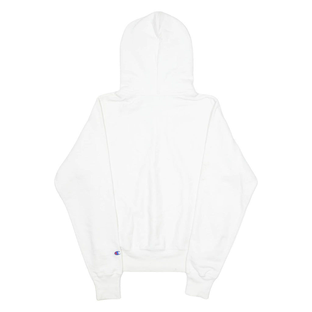 CHAMPION REVERSE WEAVE Mens White Hoodie XS