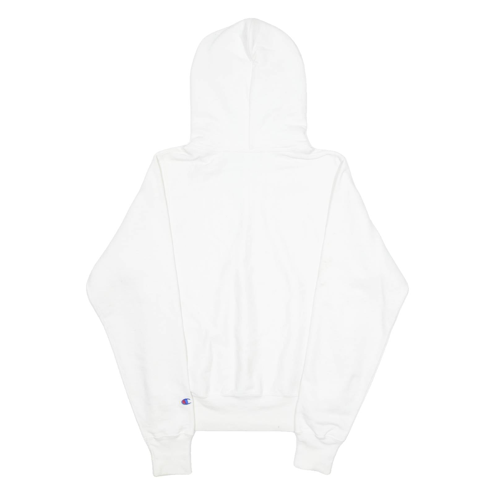 CHAMPION REVERSE WEAVE Mens White Hoodie XS