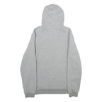 PUMA Mens Grey Hoodie M Cotton Blend Pullover Casual Sportswear