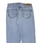 LEVI'S Womens Jeans Blue Regular Straight Denim Light W38 L30 Classic Zip