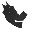 CARHARTT Insulated Mens Black Cotton Blend Dungarees 2XL W44 L28 Workwear
