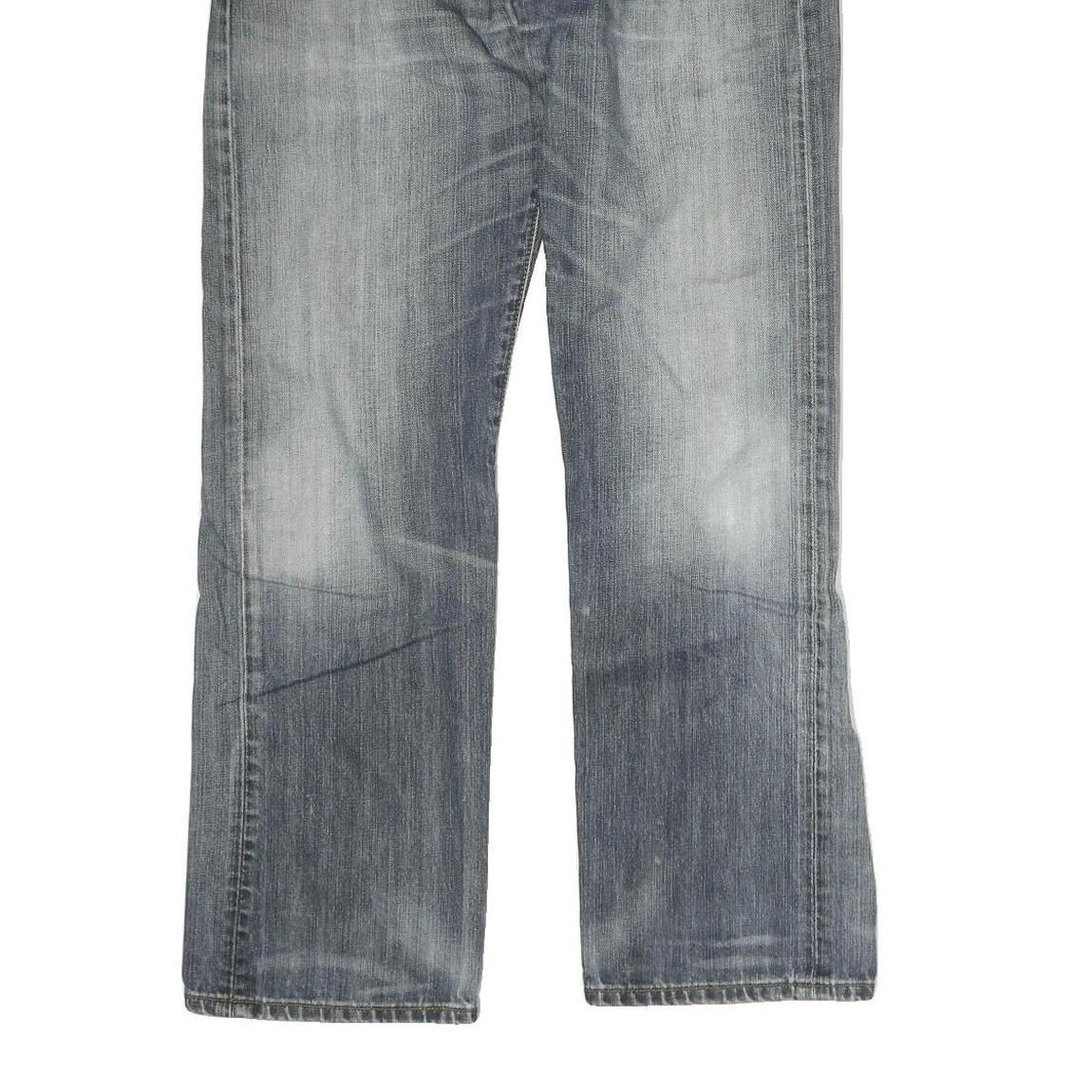 LEVI'S 501 Mens Jeans Blue Regular Straight Denim Medium W32 L30 Classic Fit Zip