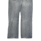 LEVI'S 501 Mens Jeans Blue Regular Straight Denim Medium W32 L30 Classic Fit Zip