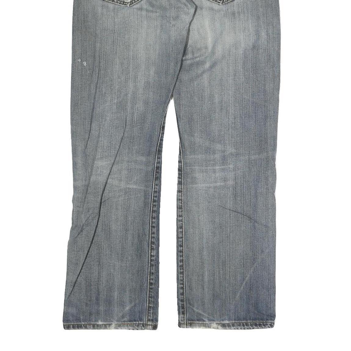 LEVI'S 501 Mens Jeans Blue Regular Straight Denim Medium W32 L30 Classic Fit Zip