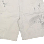 CARHARTT Mens Shorts Beige Casual Cotton Blend Relaxed Fit M W33 Workwear