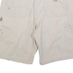 CARHARTT Mens Shorts Beige Casual Cotton Blend Relaxed Fit M W33 Workwear
