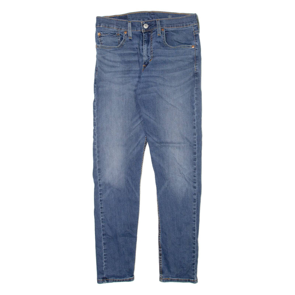 LEVI'S 512 Jeans Mens Blue Slim Tapered Stone Wash W29 L30