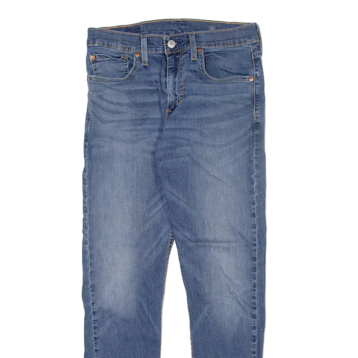 LEVI'S 512 Jeans Mens Blue Slim Tapered Stone Wash W29 L30