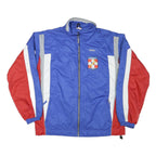 R-TEX Mens Blue Red White Zip Jacket 3XL Polyester Blend Colourblock Sports