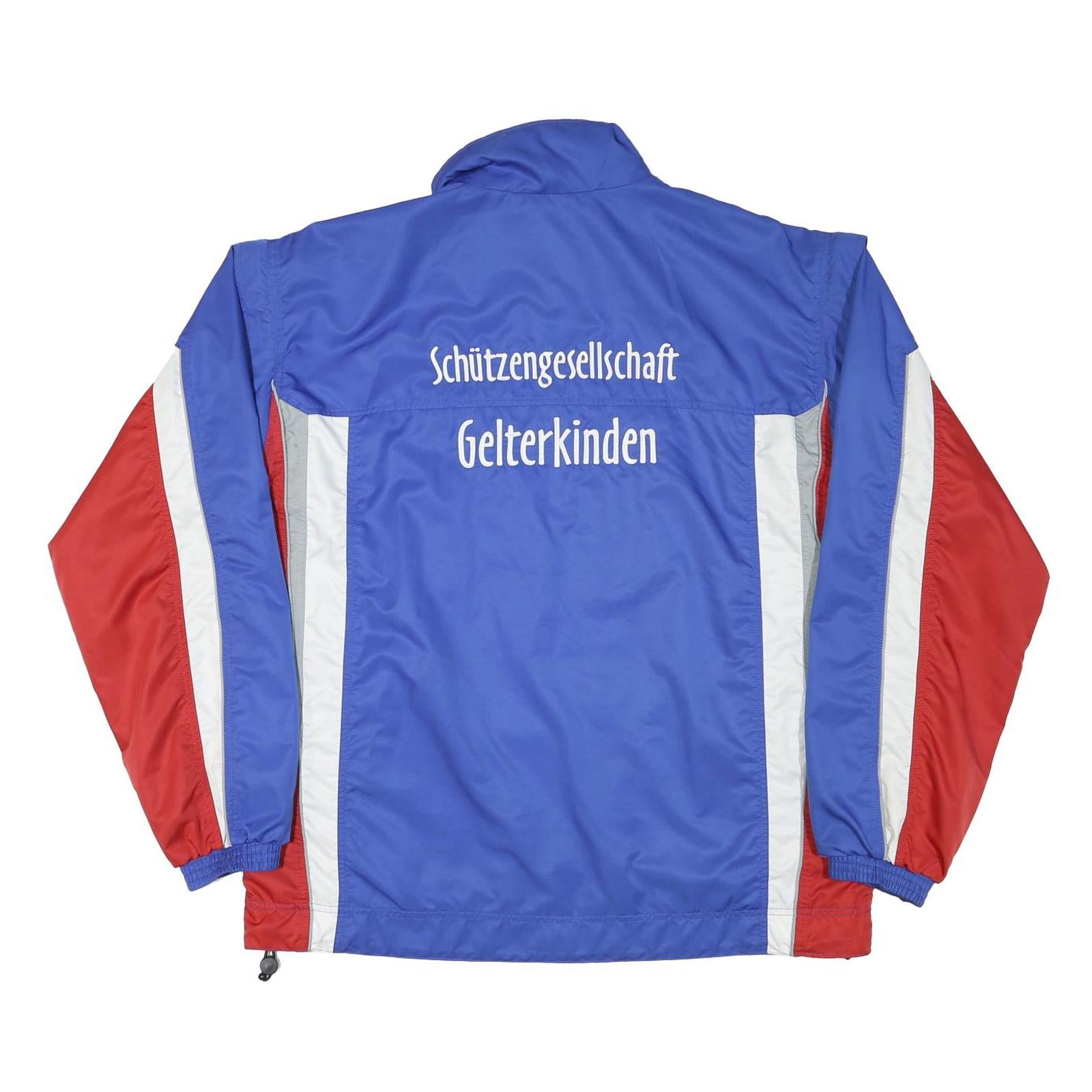 R-TEX Mens Blue Red White Zip Jacket 3XL Polyester Blend Colourblock Sports