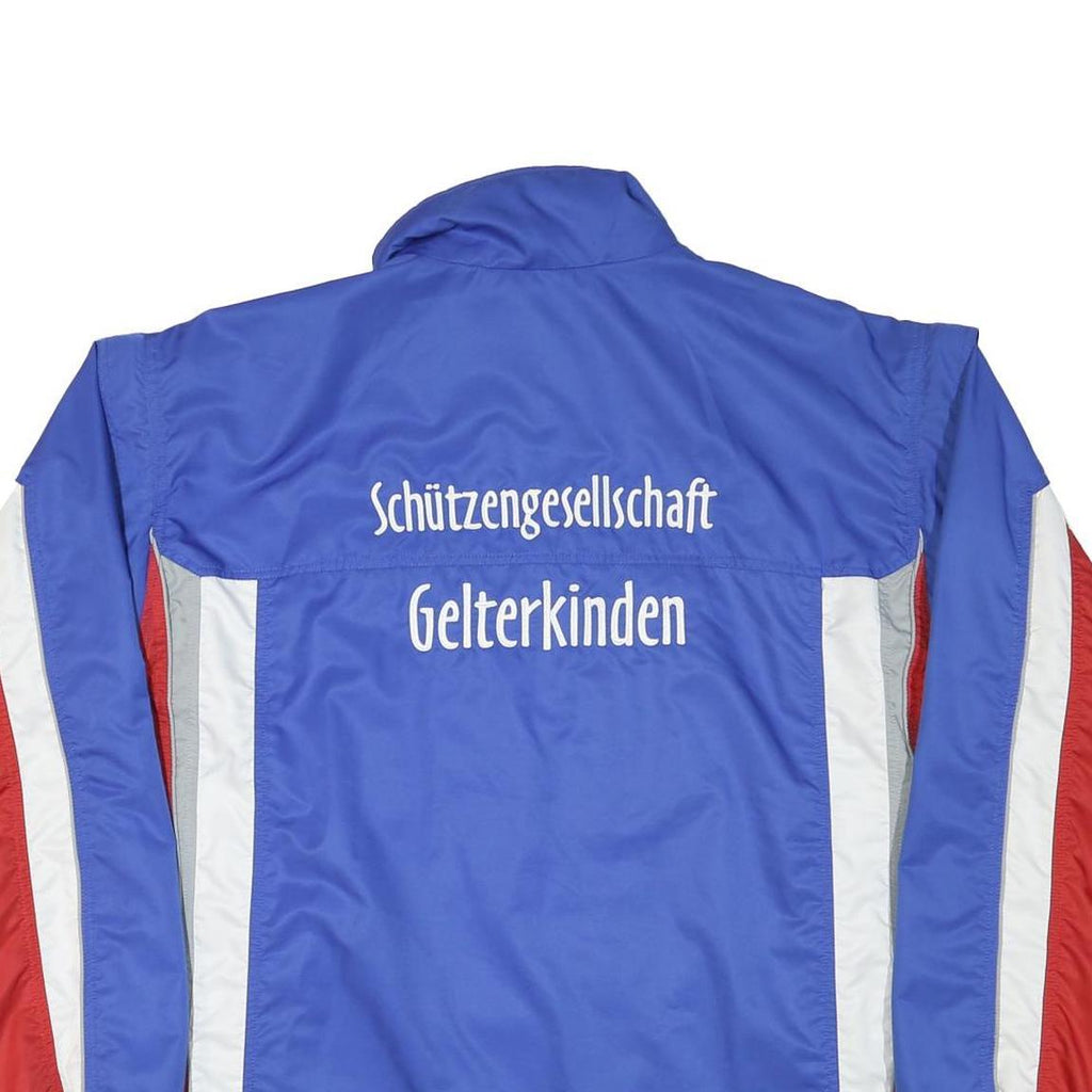 R-TEX Mens Blue Red White Zip Jacket 3XL Polyester Blend Colourblock Sports