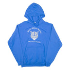 PORT & COMPANY Mountain Lions Mens Blue Hoodie USA M
