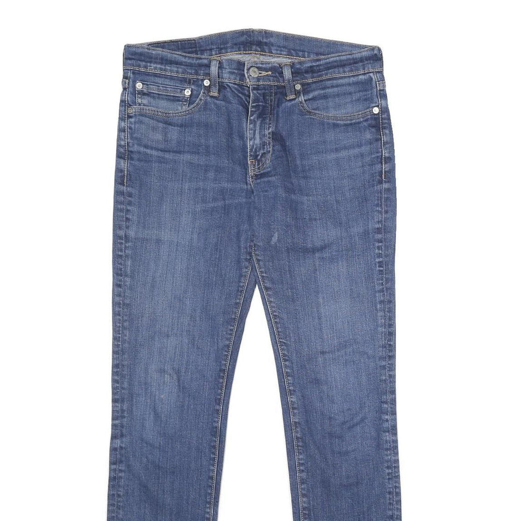 LEVI'S 511 Slim Mens Jeans Blue Slim Skinny Denim W31 L34 Classic Zip
