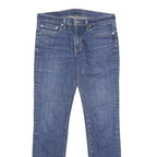 LEVI'S 511 Slim Mens Jeans Blue Slim Skinny Denim W31 L34 Classic Zip