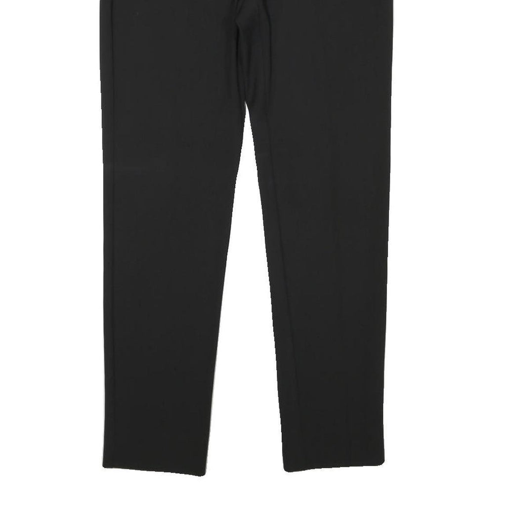 MAX&CO Womens Polyester Blend Black Slim Tapered Trousers W29 L28 Elegant Office