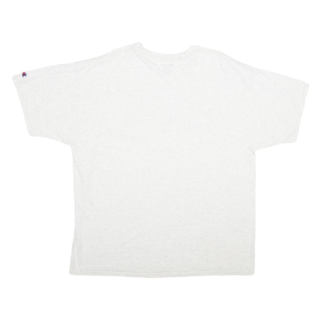 CHAMPION Mens White Roll Tide Graphic T-Shirt 2XL Short Sleeve Crew Neck Casual