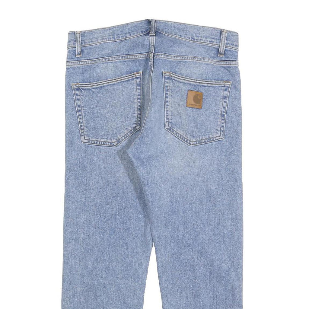 CARHARTT Mens Jeans Blue Regular Straight Denim Medium W31 L26 Classic Casual