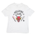 NETFLIX STRANGER THINGS Womens T-Shirt White 2XL