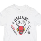 NETFLIX STRANGER THINGS Womens T-Shirt White 2XL