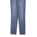 LEVI'S 721 Womens Jeans Blue Slim Skinny Denim Medium W27 L32 Premium Stretch