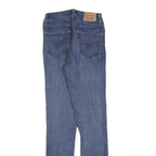 LEVI'S 721 Womens Jeans Blue Slim Skinny Denim Medium W27 L32 Premium Stretch