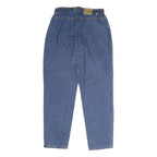 LEE Womens Regular Blue Denim Rinse Jeans W30 L29 Classic Fit Zip Closure
