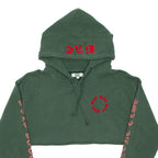 BAE Cropped Womens Green Hoodie M