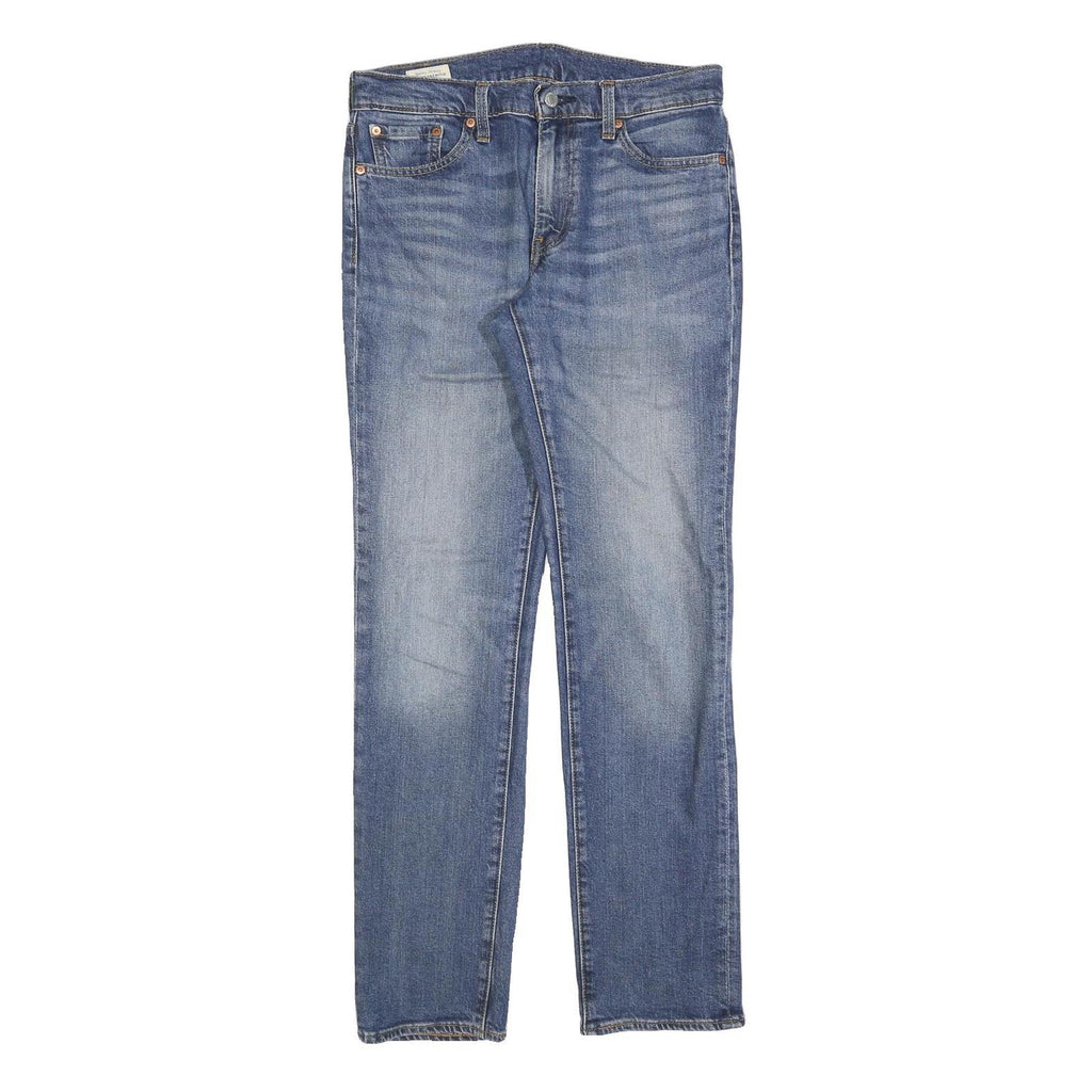 LEVI'S 511 Big E Mens Slim Jeans Blue Denim W30 L32 Classic Zip Closure