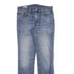 LEVI'S 511 Big E Mens Slim Jeans Blue Denim W30 L32 Classic Zip Closure