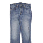 LEVI'S 511 Big E Mens Slim Jeans Blue Denim W30 L32 Classic Zip Closure