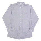 WEIDER MEIDER Mens Shirt Blue Check Long Sleeve L
