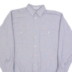 WEIDER MEIDER Mens Shirt Blue Check Long Sleeve L