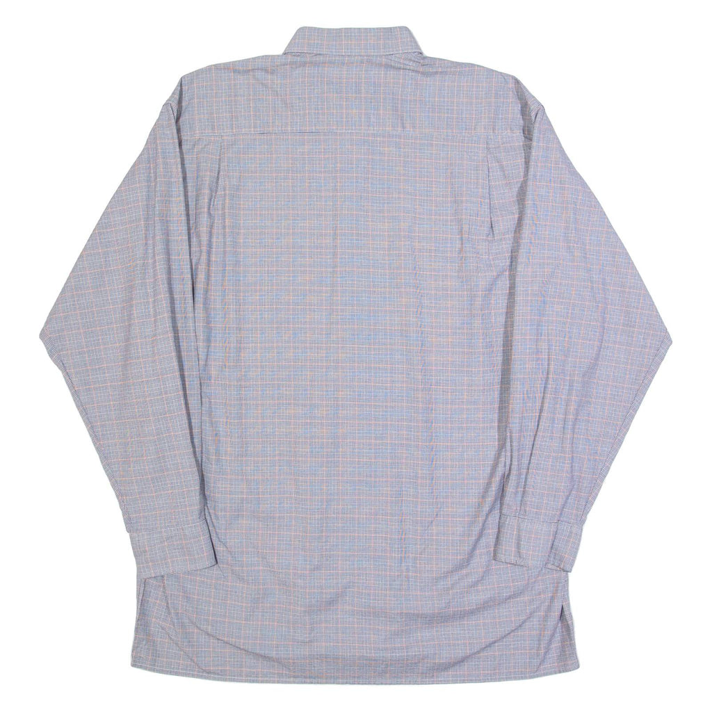 WEIDER MEIDER Mens Shirt Blue Check Long Sleeve L