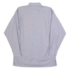 WEIDER MEIDER Mens Shirt Blue Check Long Sleeve L